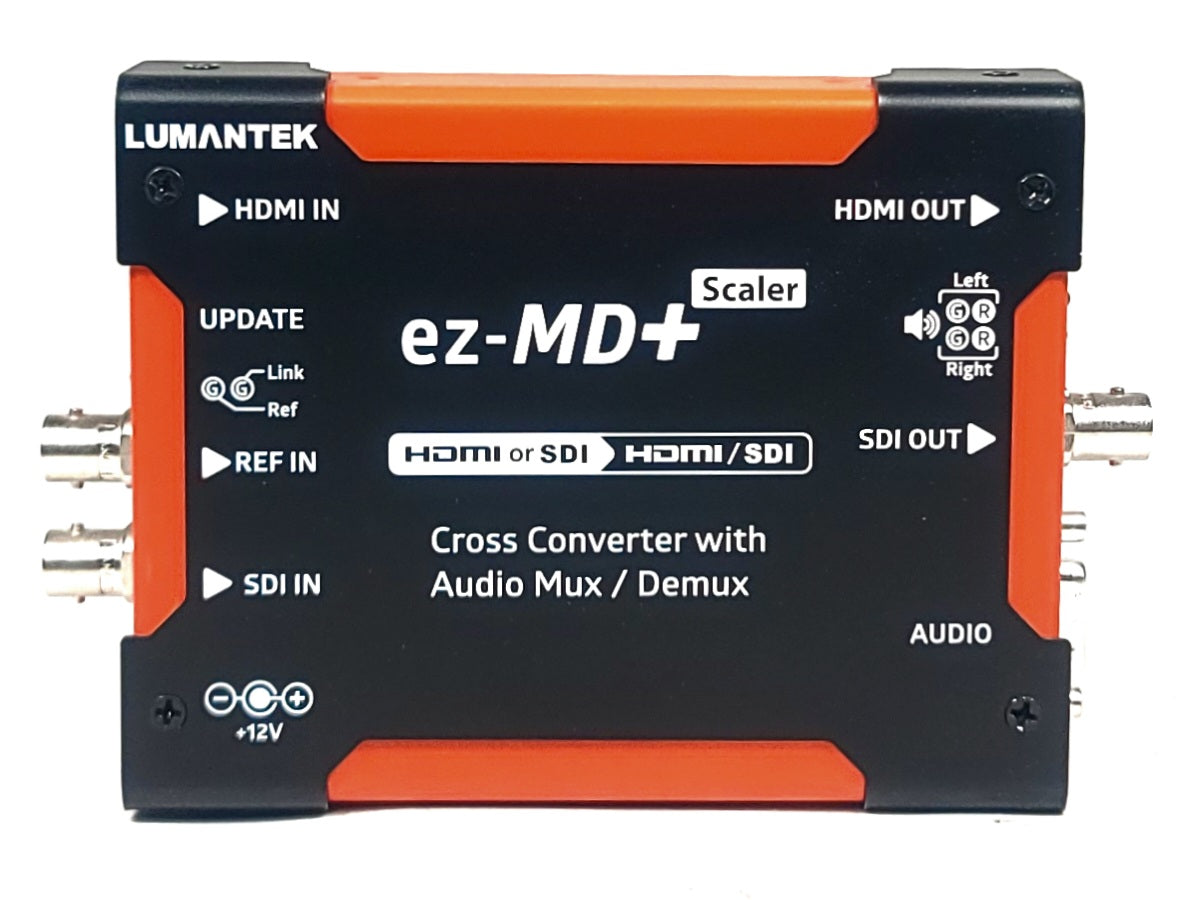 Lumantek EZ-MD+ HDMI/SDI Cross Converter with Audio Mux/Demux and Scaler