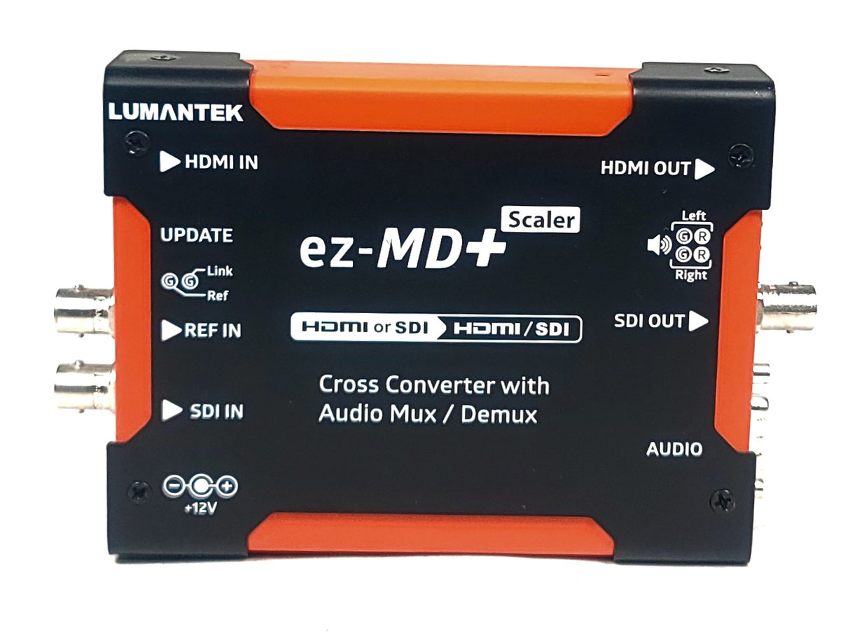 Lumantek EZ-MD+ HDMI/SDI Cross Converter with Audio Mux/Demux and Scaler