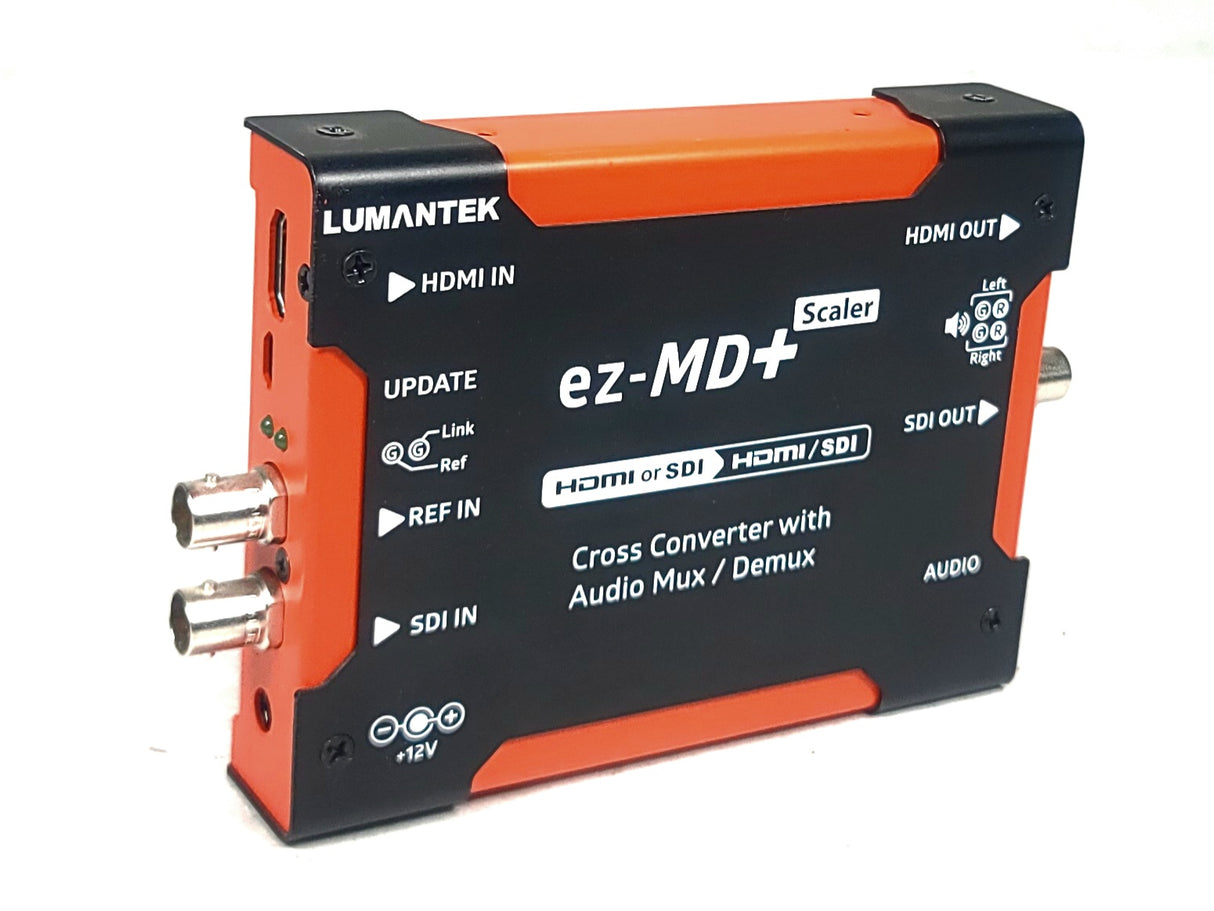 Lumantek EZ-MD+ HDMI/SDI Cross Converter with Audio Mux/Demux and Scaler