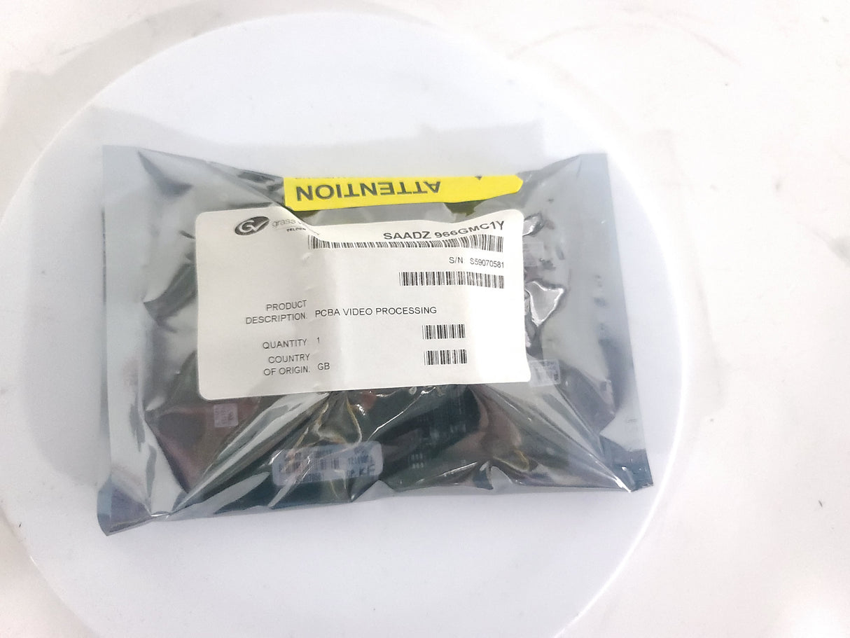 (2) Grass Valley SAADZ 966GMC1 PCBA Processor Card