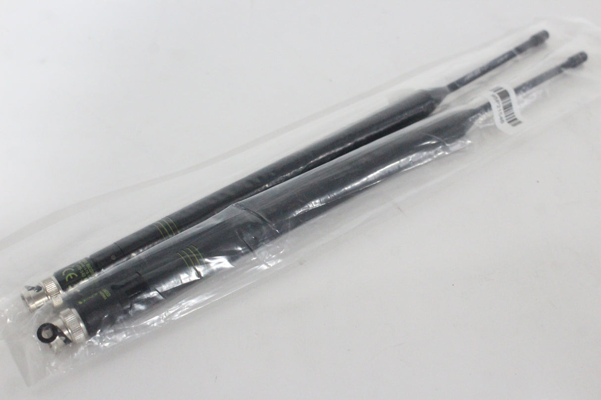 (2) Shure UA8-470-542 1/2 Wave Omnidirectional Receiver Antennas (470-542 MHz)