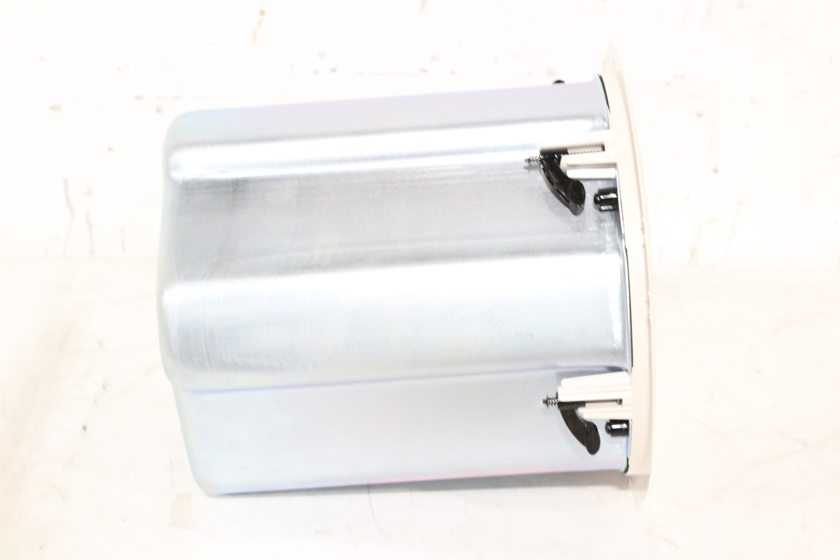 (2) Tannoy CMS 801DC BM Ceiling Monitor Loud Speakers w/ (2) Cut Out Templates