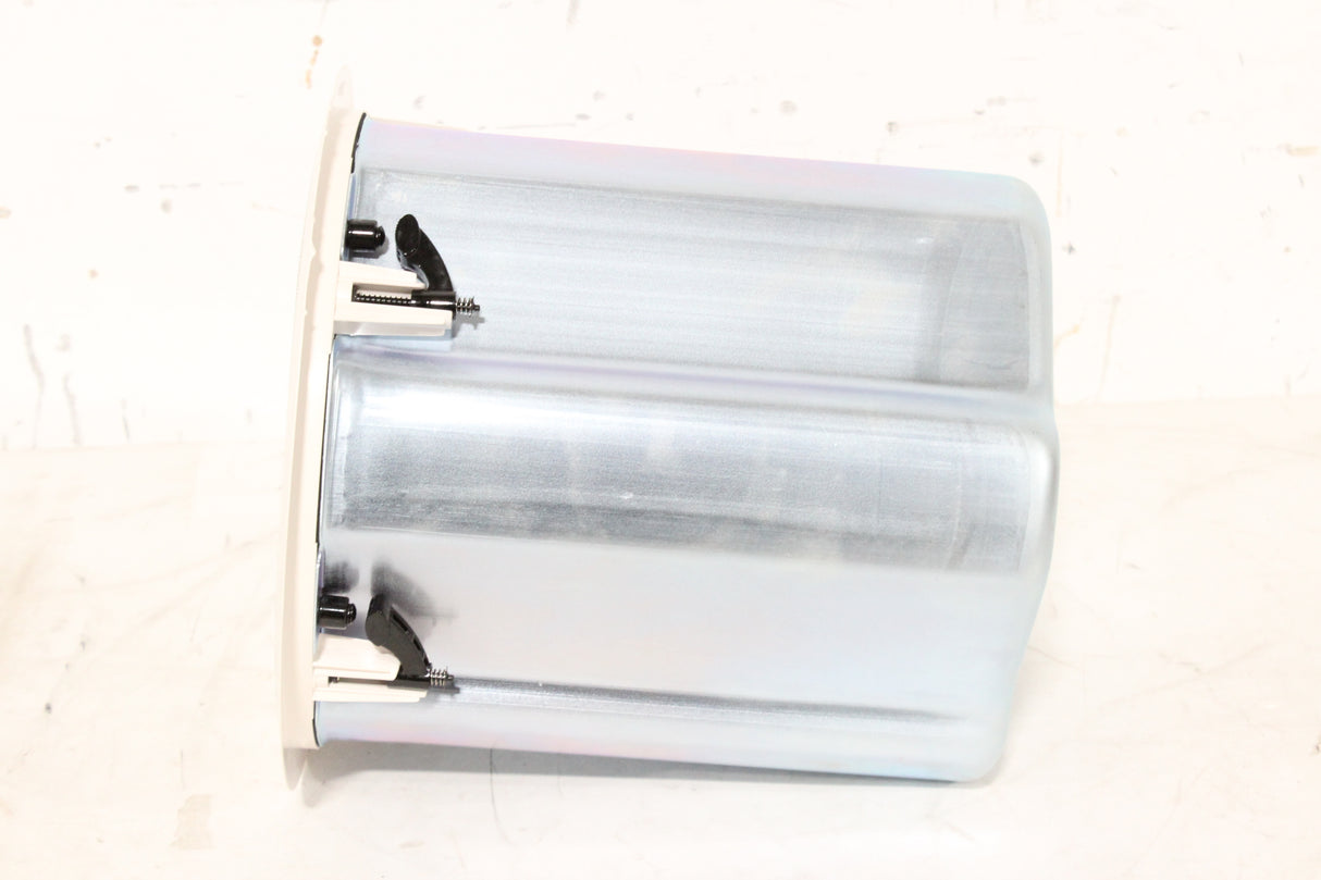 (2) Tannoy CMS 801DC BM Ceiling Monitor Loud Speakers w/ (2) Cut Out Templates