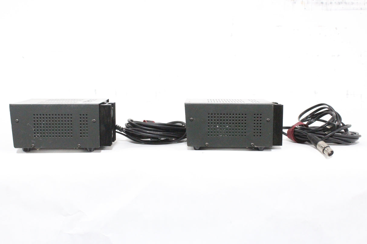 (2) Tripp Lite Pr-7b Precision Regulated DC Power Supply w/ 4 Pin XLR Power Connector w/ Hard Case (C1531-541)