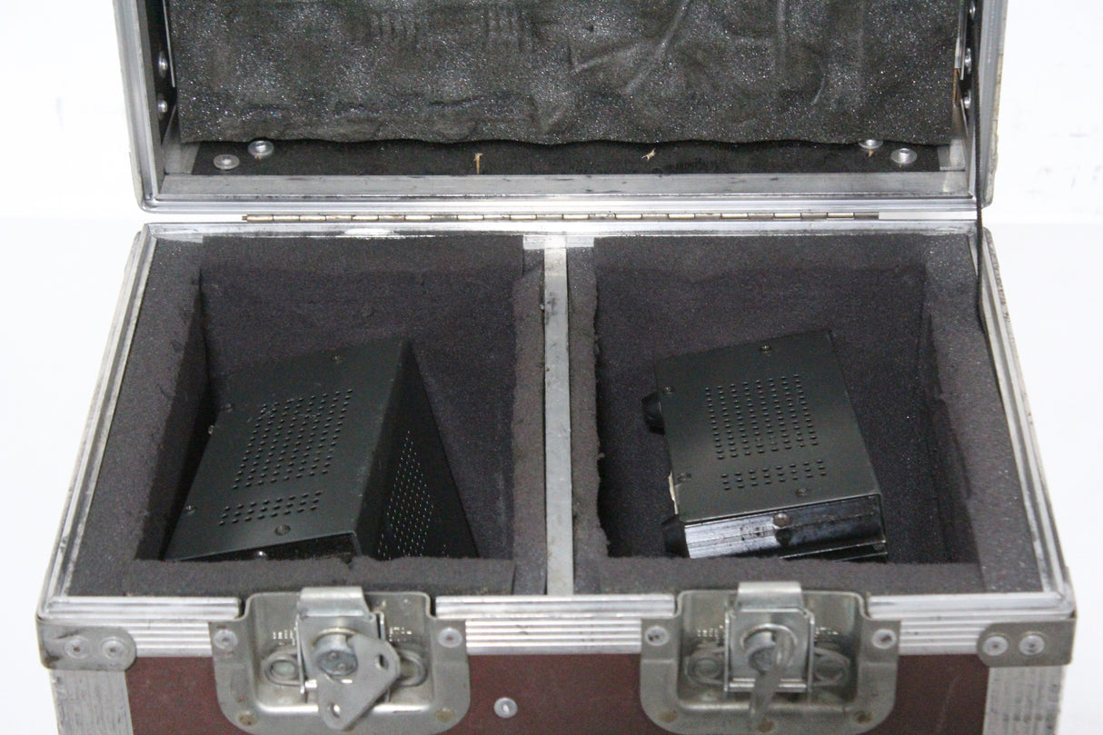 (2) Tripp Lite Pr-7b Precision Regulated DC Power Supply w/ 4 Pin XLR Power Connector w/ Hard Case (C1531-541)