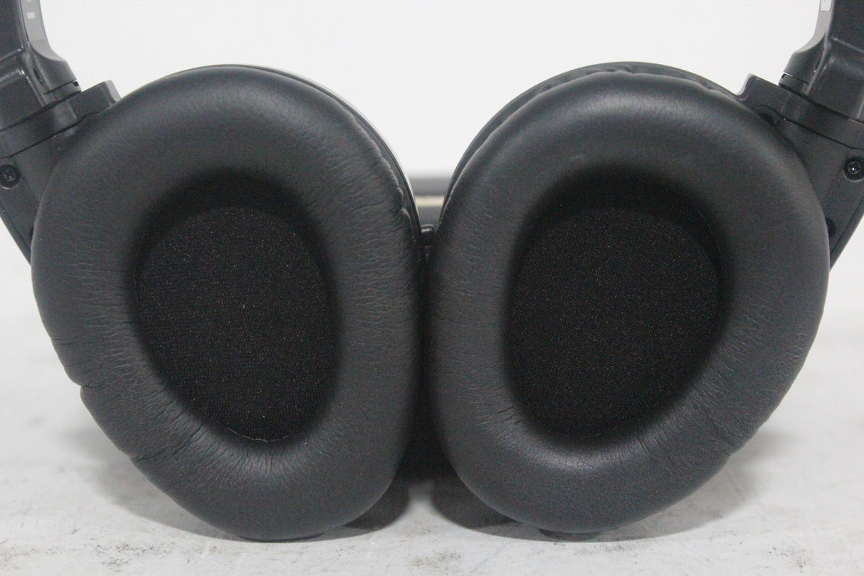 (2) Williams Sound WIR RX15-2 Dual-Channel Infrared Wireless Headphones (2.3 or 2.8 MHz) w/ (2) Vinyl Zipper Cases