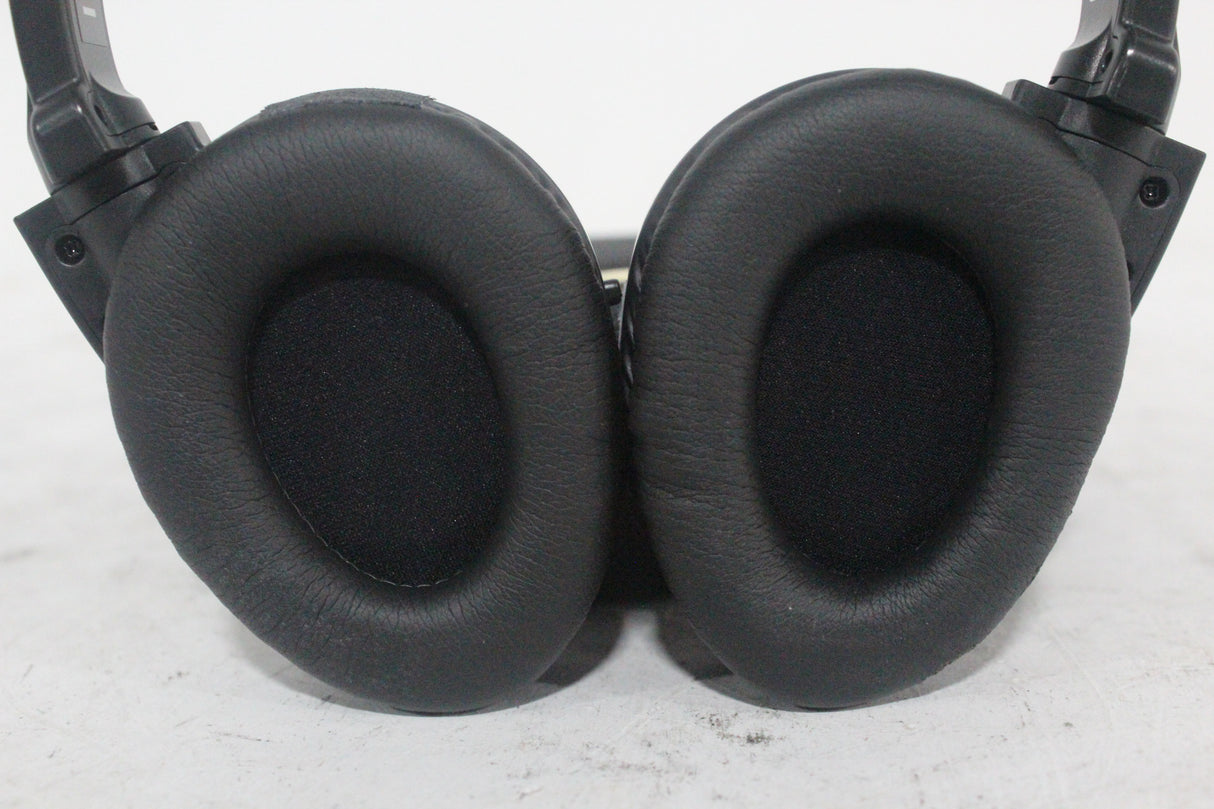 (2) Williams Sound WIR RX15-2 Dual-Channel Infrared Wireless Headphones (2.3 or 2.8 MHz) w/ (2) Vinyl Zipper Cases