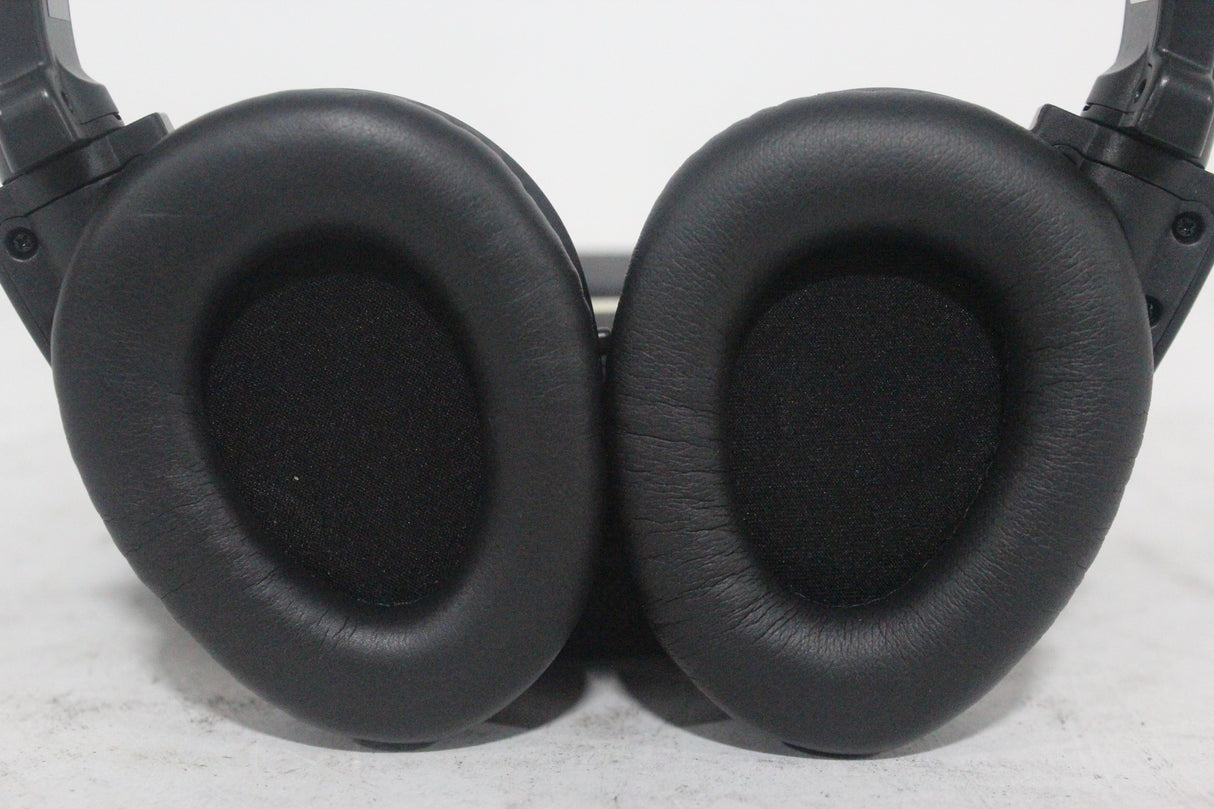 (2) Williams Sound WIR RX15-2 Dual-Channel Infrared Wireless Headphones (2.3 or 2.8 MHz) w/ (2) Vinyl Zipper Cases