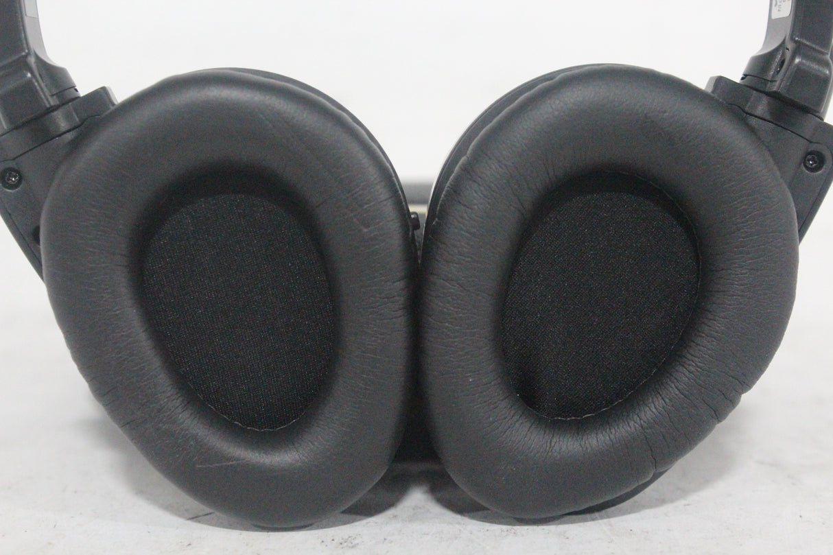 (2) Williams Sound WIR RX15-2 Dual-Channel Infrared Wireless Headphones (2.3 or 2.8 MHz) w/ (2) Vinyl Zipper Cases