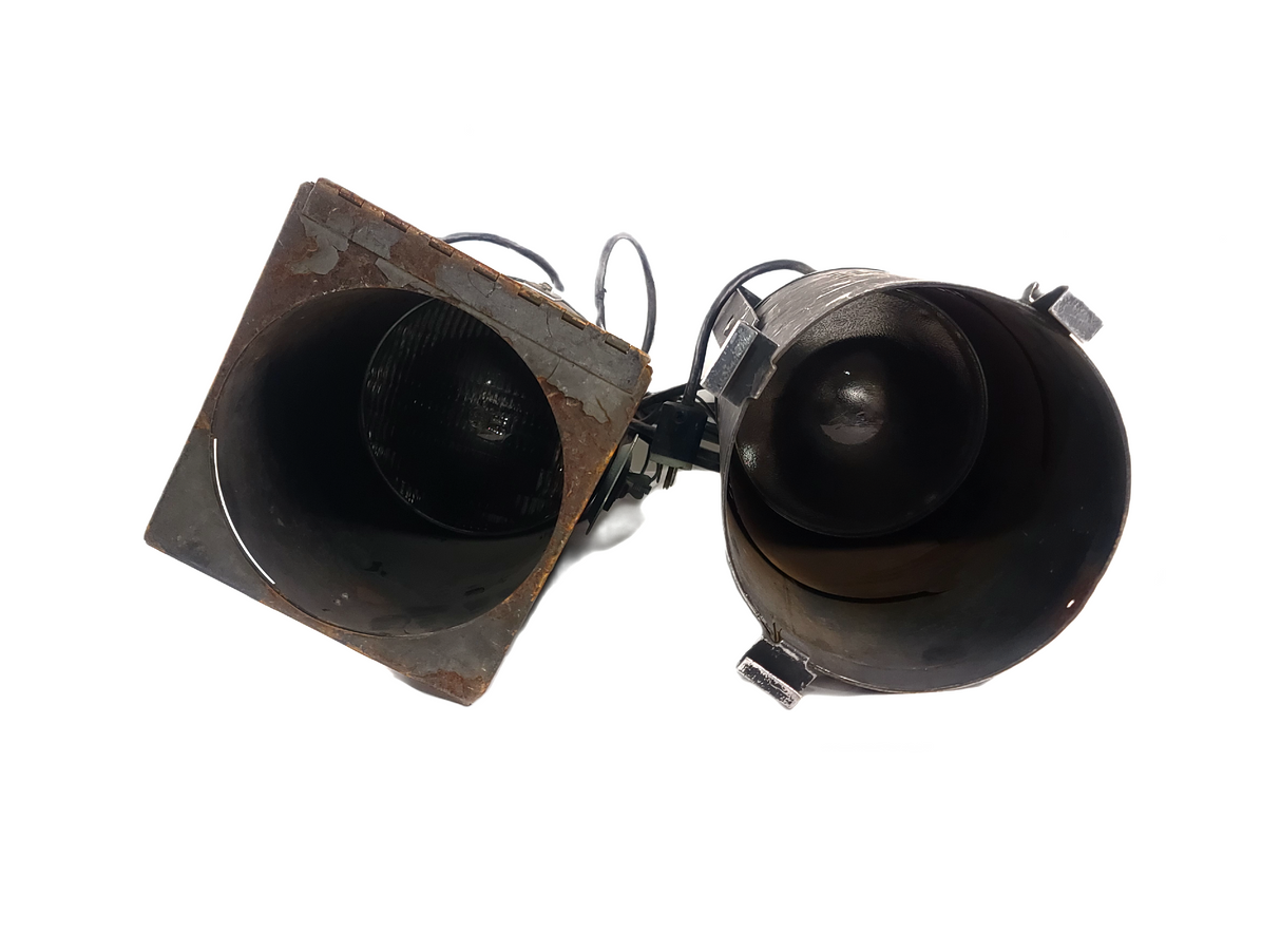 (2) Aluminum Par Cans