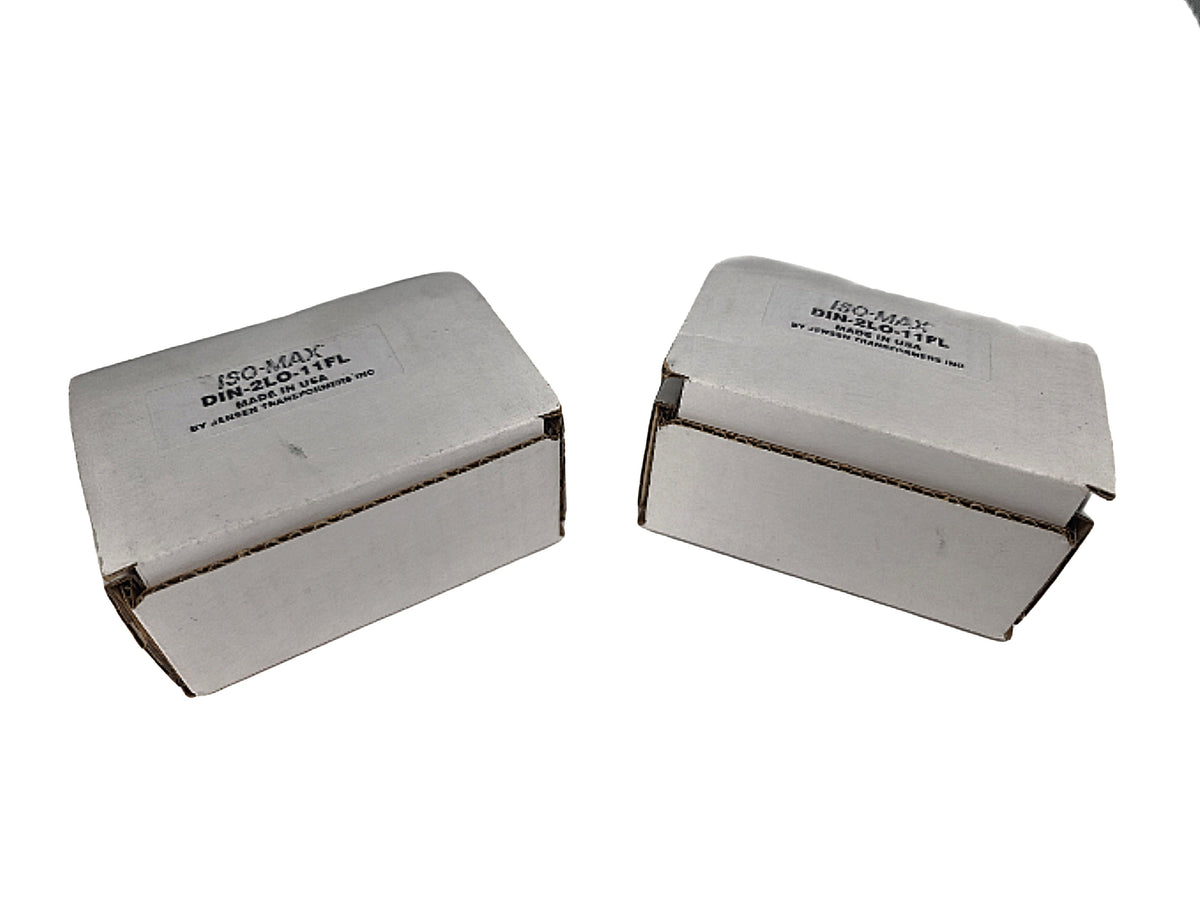(2) Jensen Iso-Max DIN-LI Single Channel DIN Rail Line Input Isolators