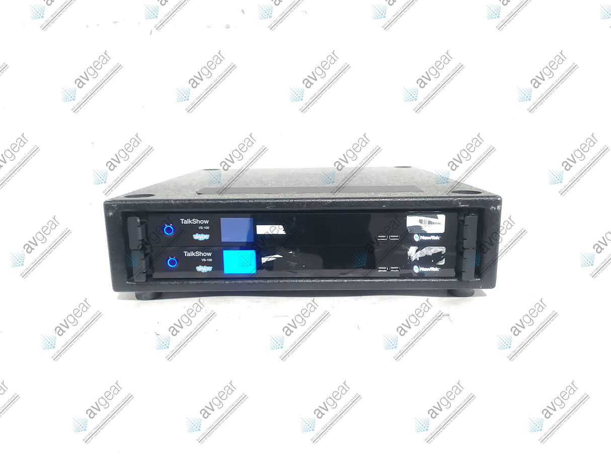(2) Newtek Talkshow VS-100 | Skype Video Calling Production System TSVS-100 w/ Accessories in Hard Case