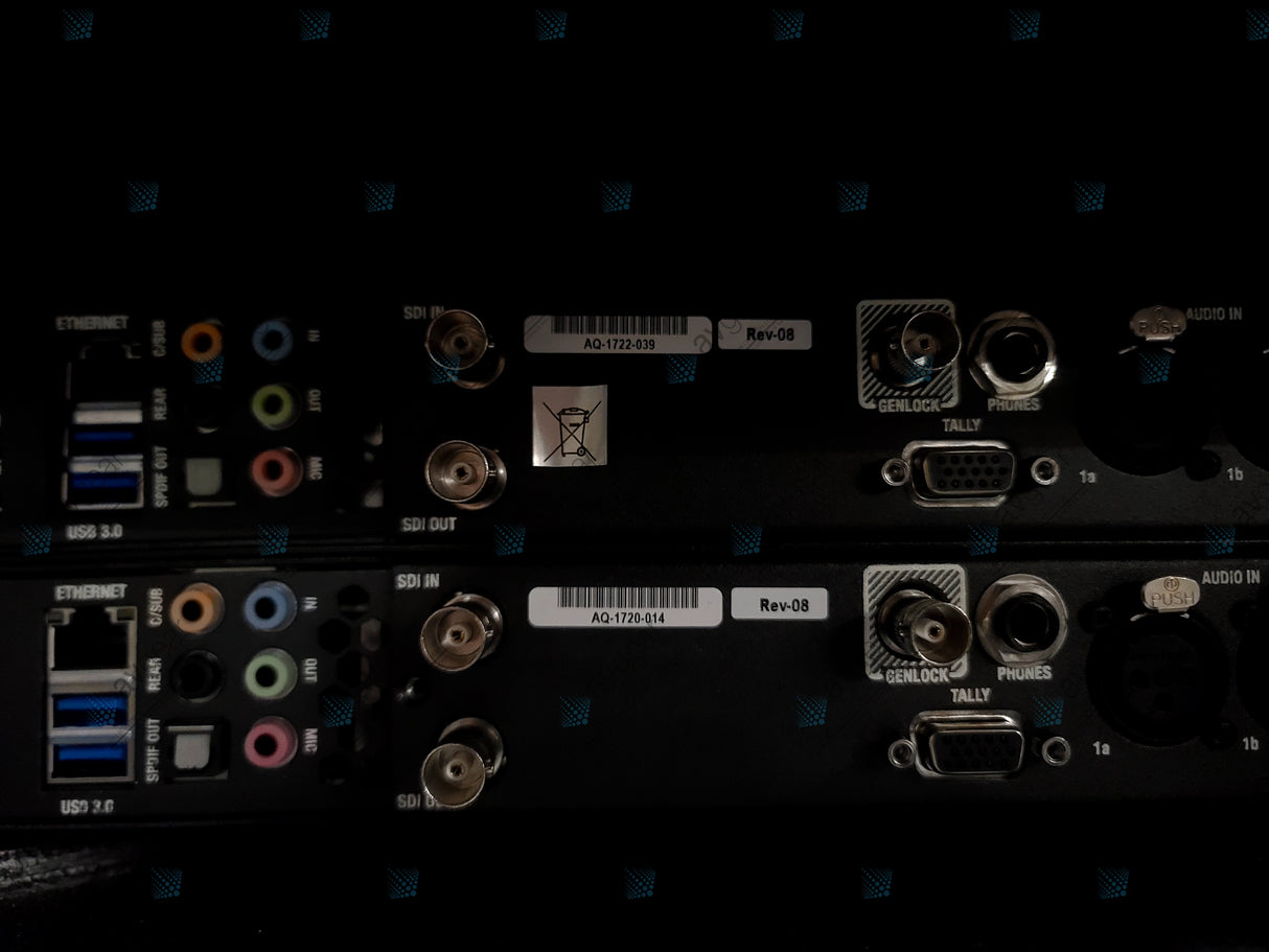 (2) Newtek Talkshow VS-100 | Skype Video Calling Production System TSVS-100 w/ Accessories in Hard Case