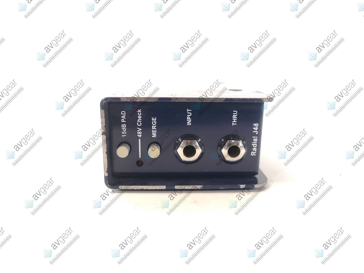 (2) Radial Engineering J48 1-Channel Active 48V Direct Boxes