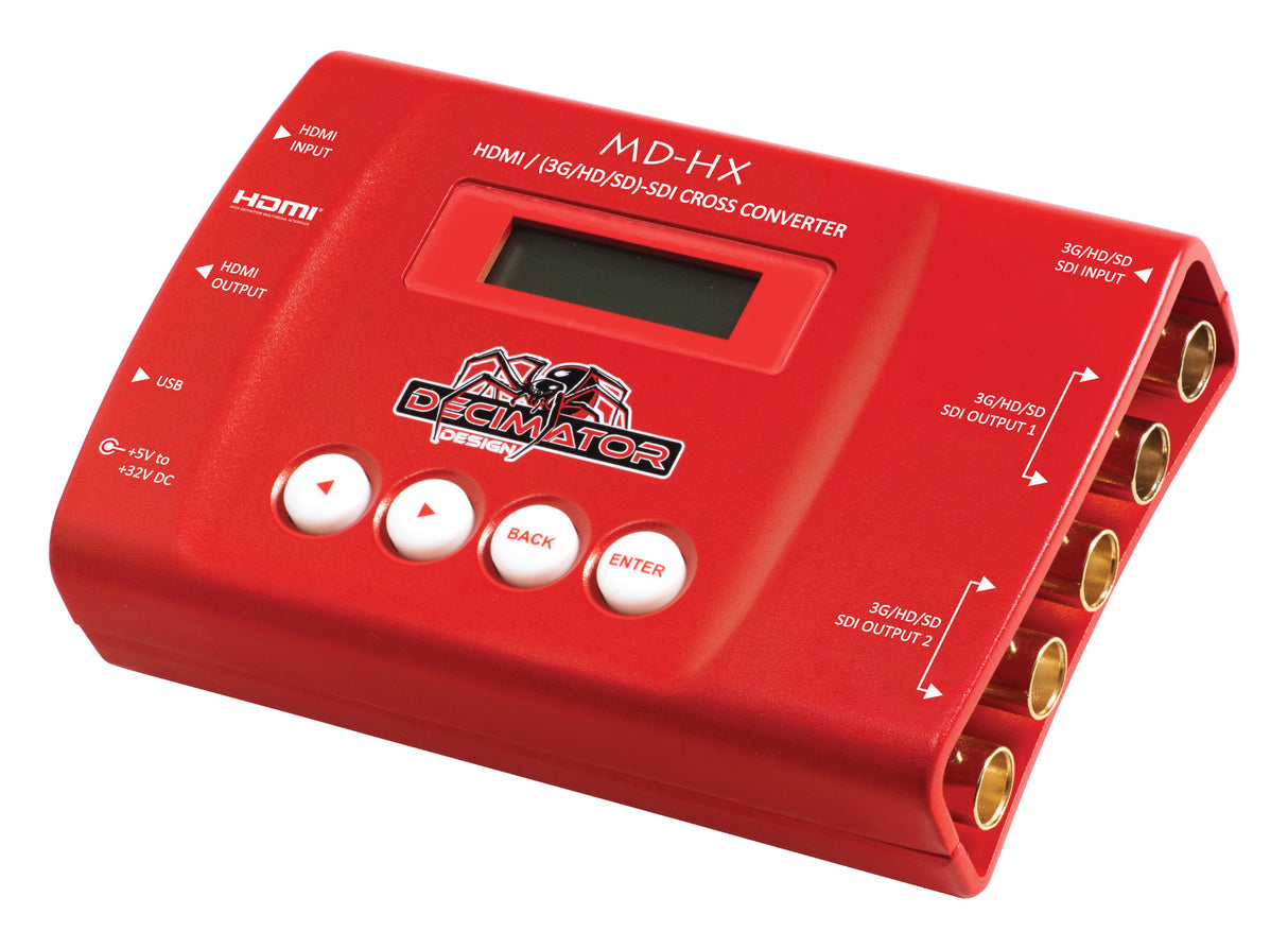 Decimator MD-HX HDMI/ (3G/HD/SD)-SDI Cross Converter