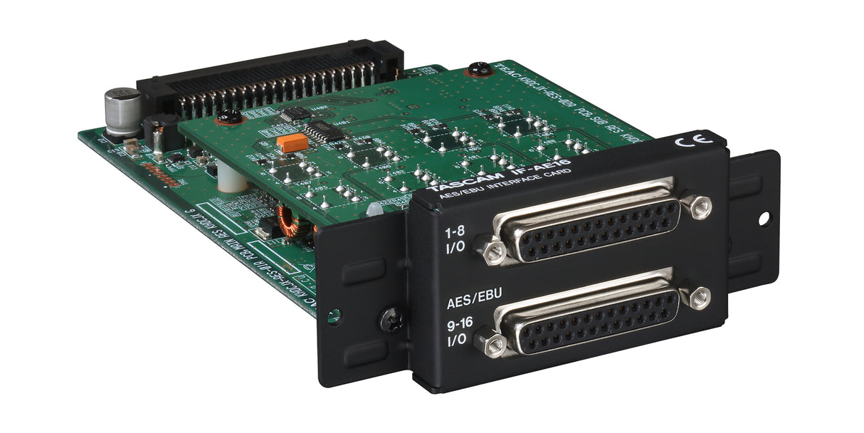 TASCAM IF-AE16 16-Channel AES/EBU Interface Card for DA-6400 64-Channel Recorder