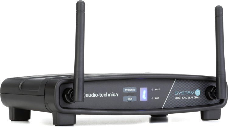 Audio-Technica ATW-R1100 System 10 Digital Tabletop Wireless Receiver (2.4 GHz)