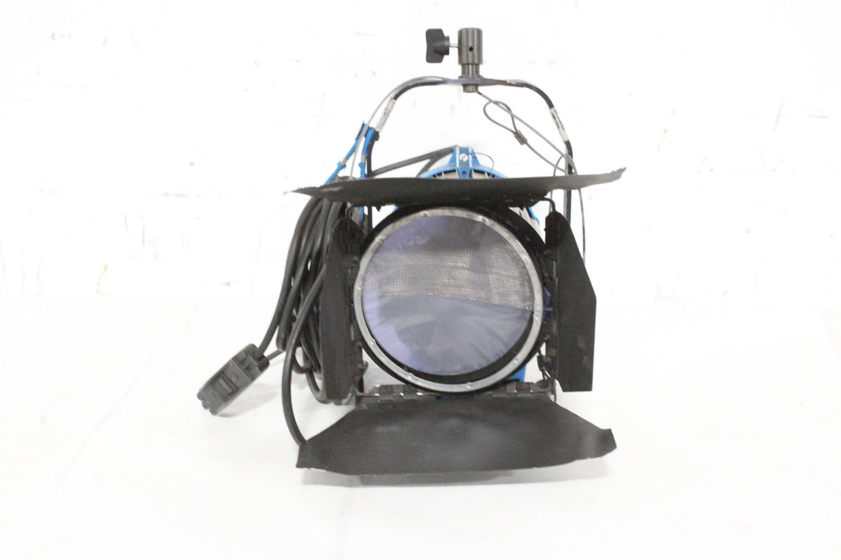 (3) ARRI 1000W T1 Location Fresnel with Stand Mount With Barn Doors