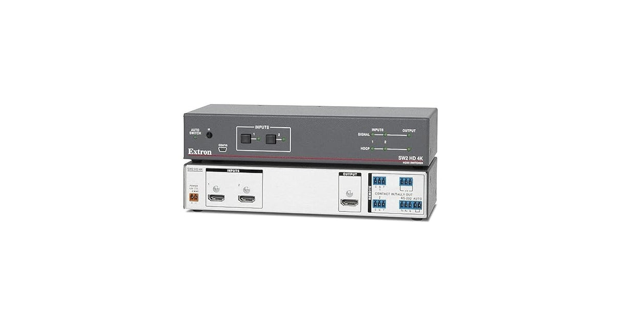 Extron SW2 HD 4K 2 Input HDMI Switcher