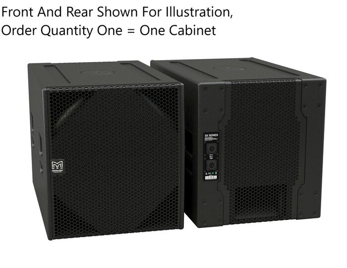 Martin Audio SXC115 15" Compact Cardioid Subwoofer System, Ground-Stack Version