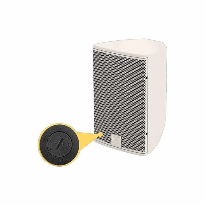 Martin Audio CDD6WTX-WR IP54 Weatherized 2-Way Passive Loudspeaker, White, Pair