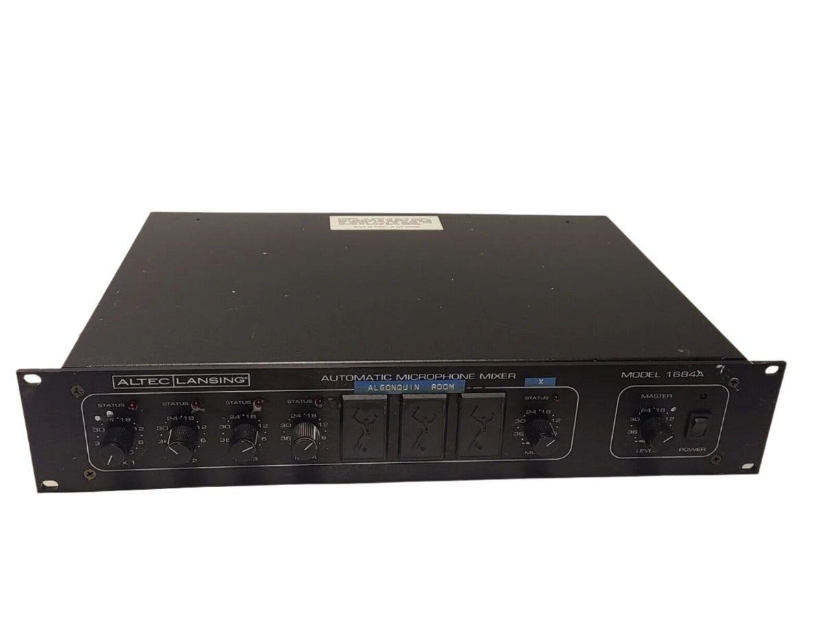 Altec Lansing 1684A 5 Channel Auto Microphone Mixer