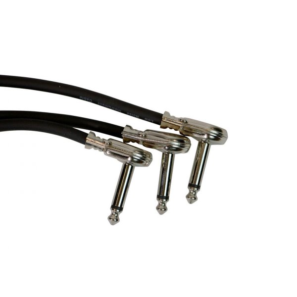 (NEW) On-Stage PC506B-3PK 6" Patch Cable 3-Pack