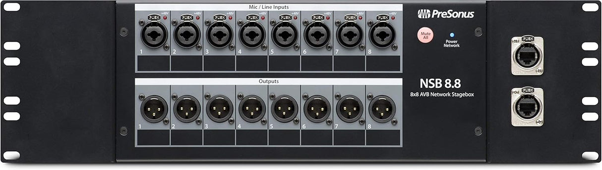(NEW) PreSonus NSB-8.8 NSB 8.8 8x8 AVB Stagebox