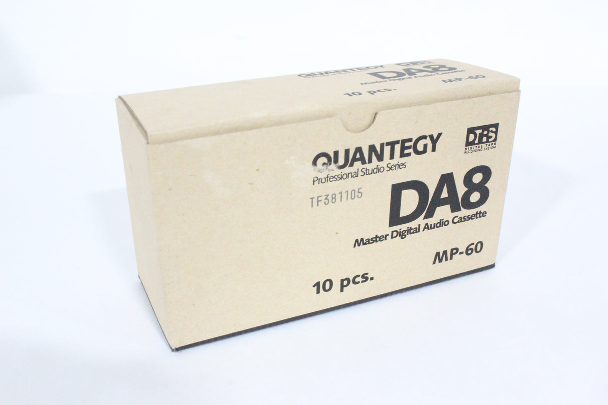 (9) Quantegy DA8 Master Digital Audio Cassette MP-60 (NEW)
