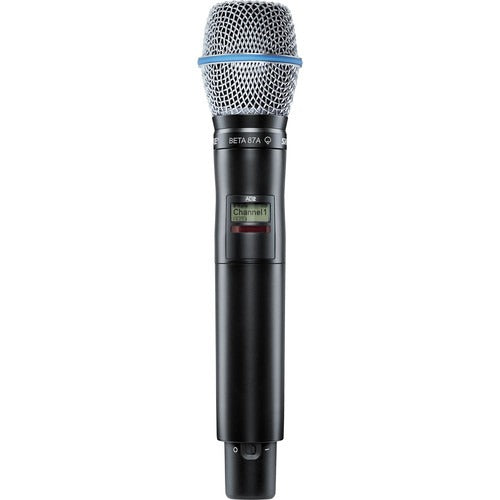 Shure AD2/B87A - Handheld Wireless Microphone Transmitter (G57 Band: 470-608 MHz)