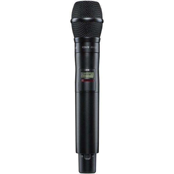 Shure AD2/KSM9 - Handheld Wireless Microphone Transmitter in Black Finish (X55 Band: 941-960 MHz)
