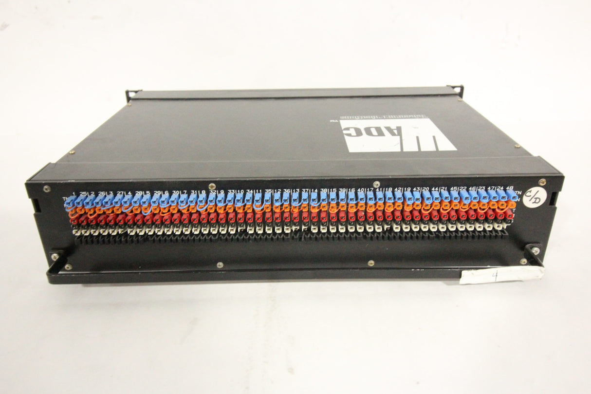 ADC 4-26790-0010 Audio Rack Mount 2x24 Longframe Patch Bay