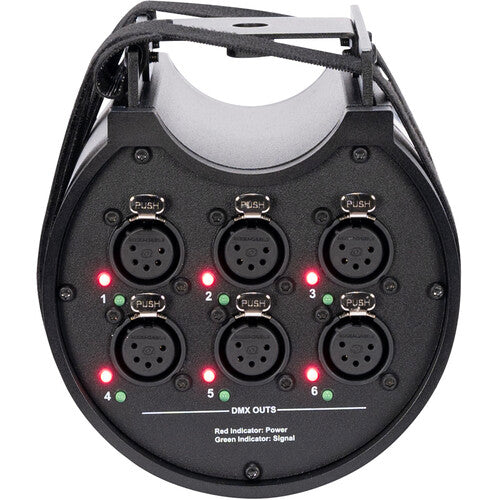 ADJ Data Distro 6 DMX and RDM Data Splitter