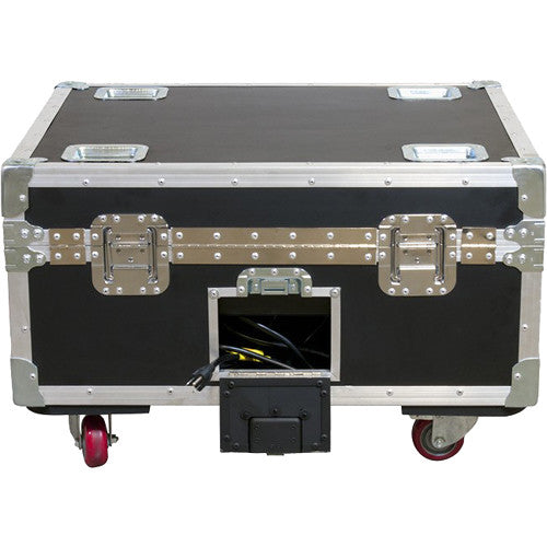 ADJ Element FC-BLK Wheeled Flight Case for 8 Element Pars Fixtures (Black)