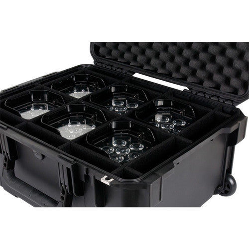 ADJ Element PC6 Wheeled Rolling Case for 6 Element Pars Fixtures (Black)
