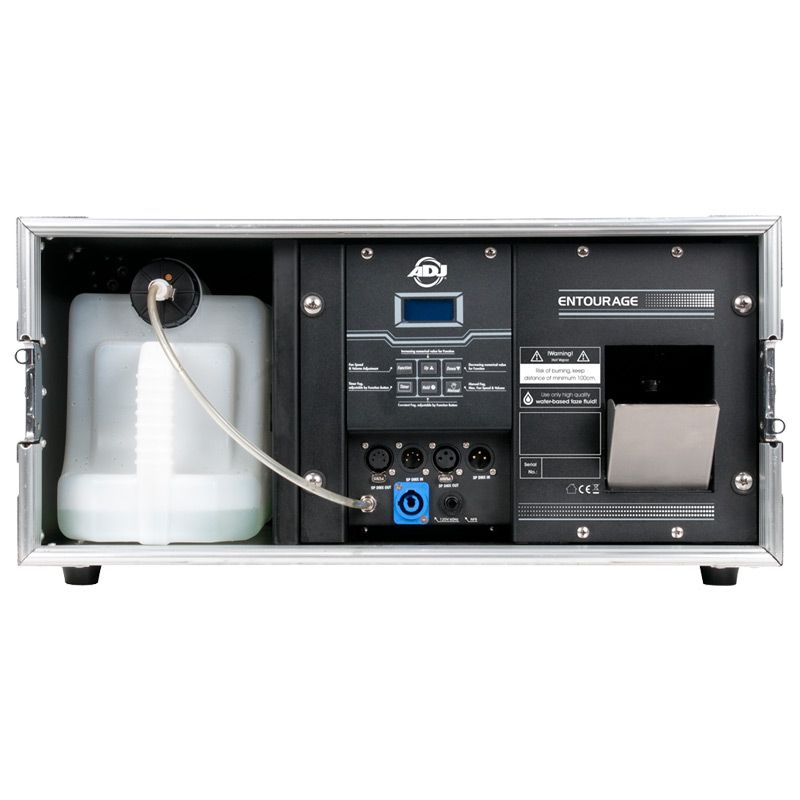 ADJ ENT469 Entourage 1400W Professional Faze Machine Built into Flight Case