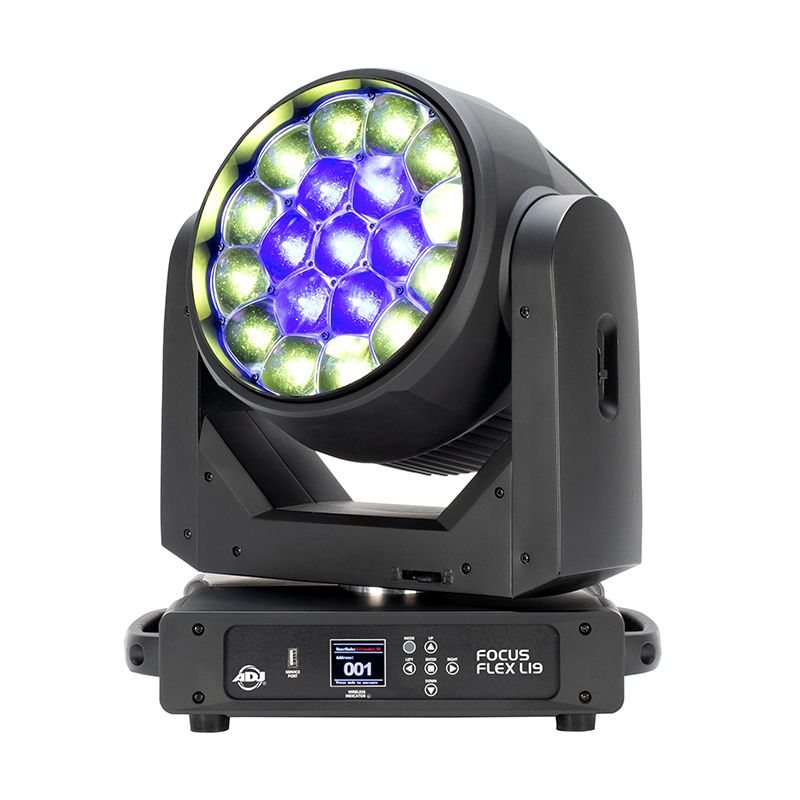 ADJ FOC747 Focus Flex L19 RGBL LED Moving Head w/ Pixel Effects
