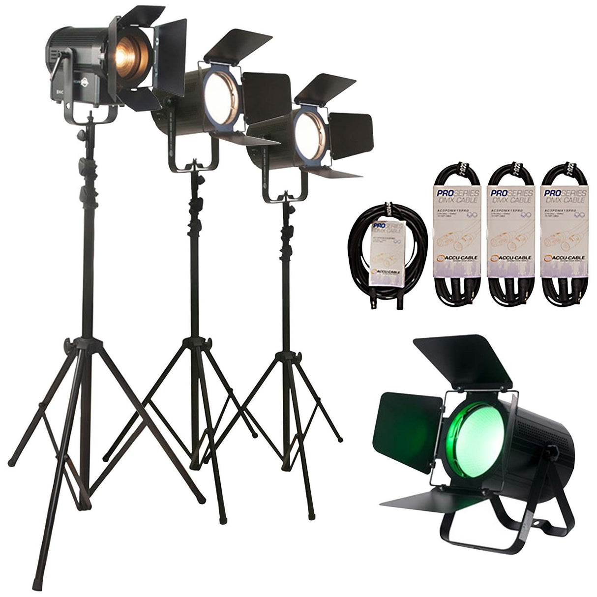 ADJ Variable White Stream PAK LED Lighting Package