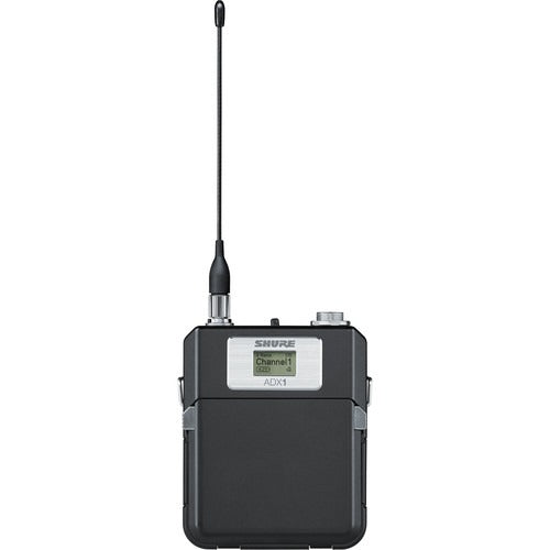 Shure ADX1 - Bodypack Transmitter (K54 Band: 606-663 MHz)