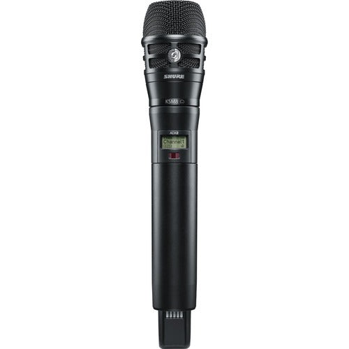 Shure ADX2/K8 - Handheld Wireless Microphone Transmitter in Black Finish (G57 Band: 470-608 MHz)