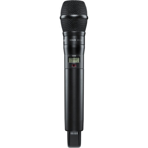 Shure ADX2/K9B - Handheld Wireless Microphone Transmitter in Black Finish (G57: 470-608 MHz)