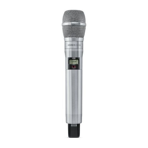 Shure ADX2/K9HS - Handheld Wireless Microphone Transmitter in Nickel Finish (K54: 606–663 MHz)