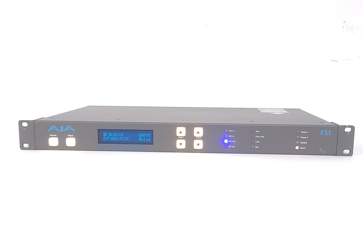 AJA FS1 Frame Synchronizer & Bi-Directional Converter - HD & SD, Digital & Analog Audio