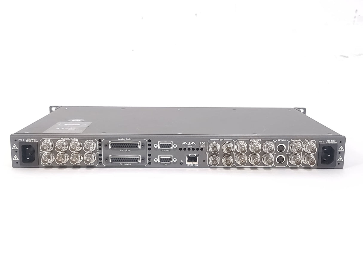 AJA FS1 Frame Synchronizer & Bi-Directional Converter - HD & SD, Digital & Analog Audio