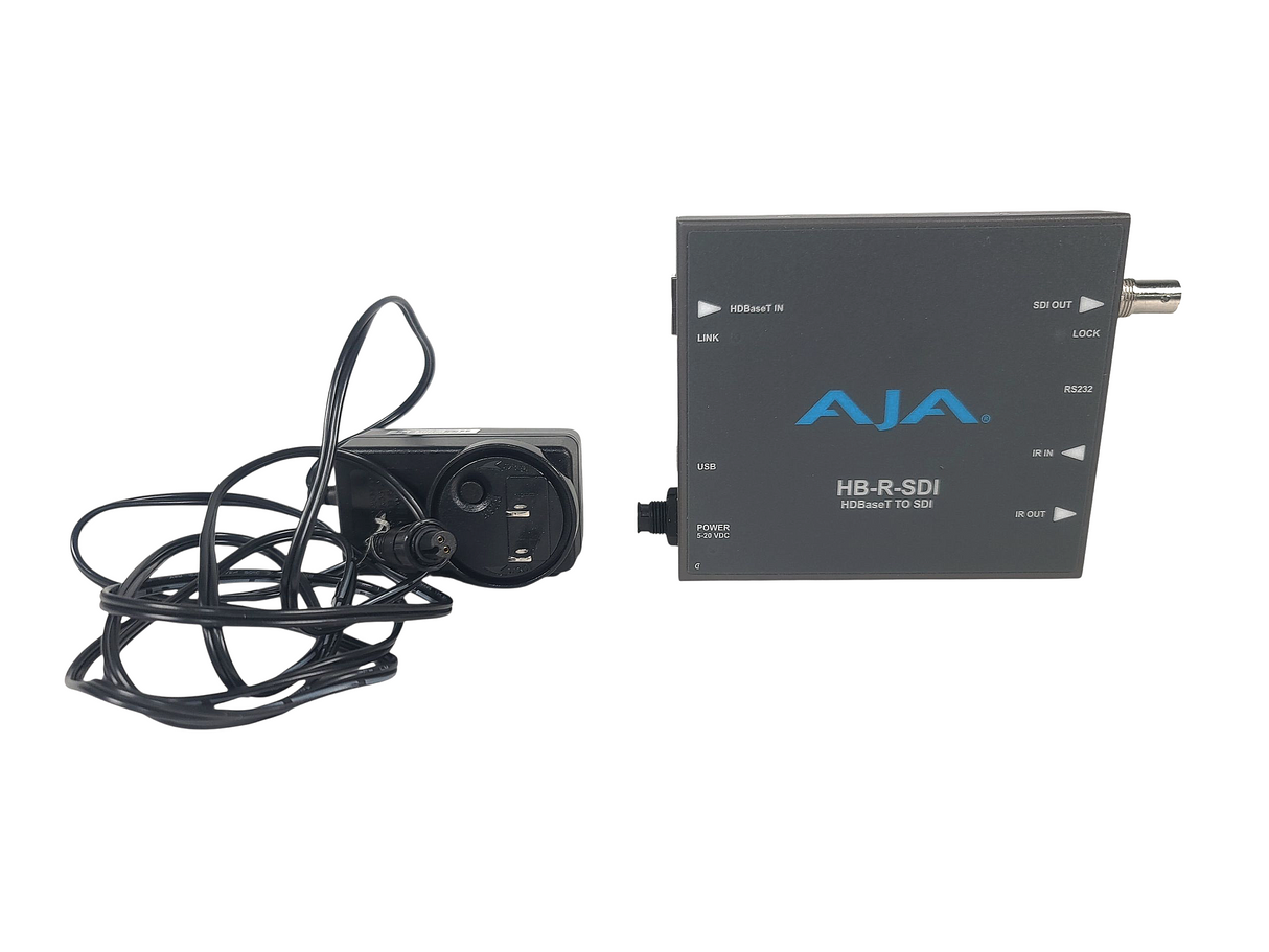 AJA HB-R-SDI HDBaseT Video and Control Extension Mini-Converter