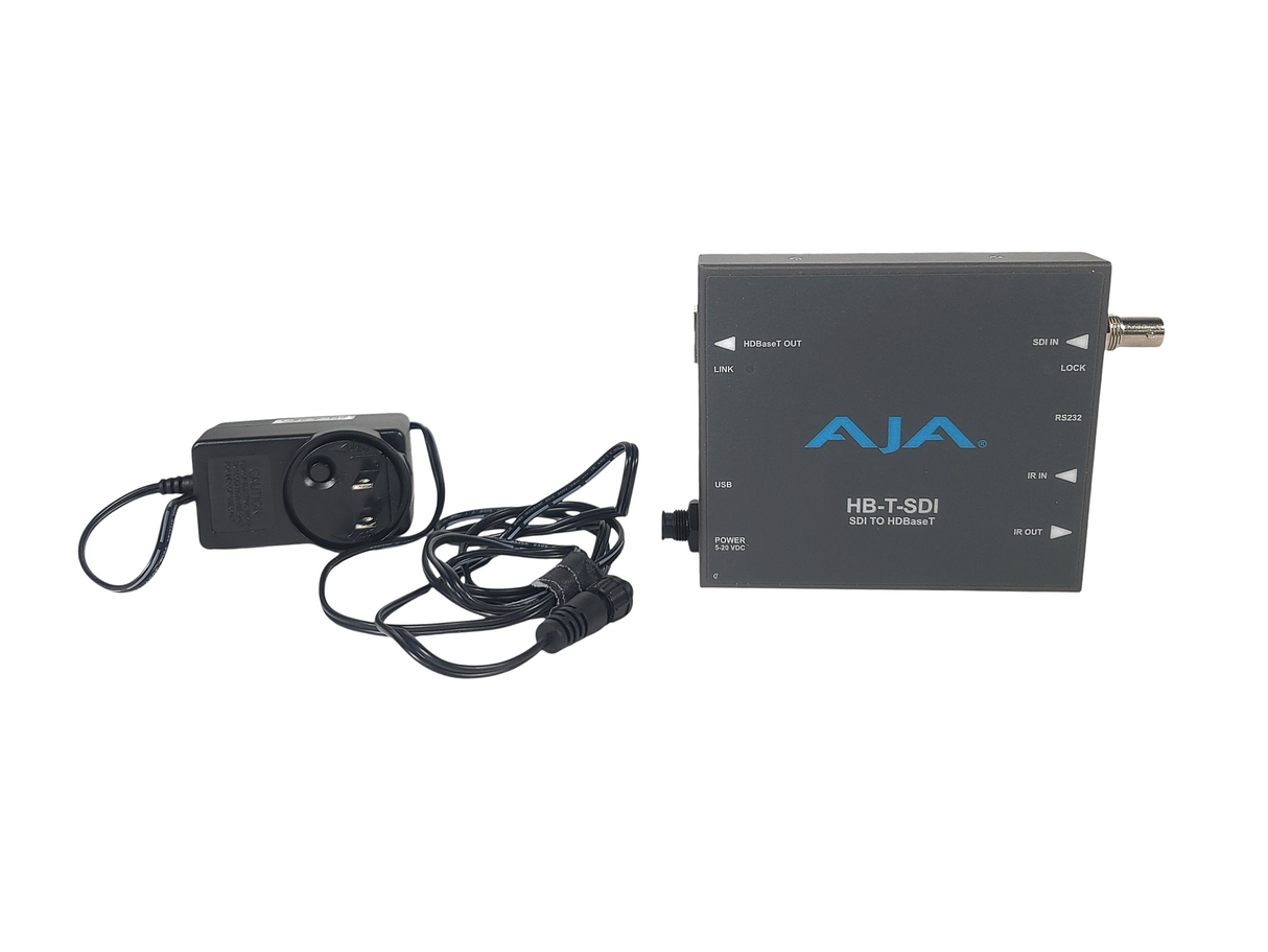 AJA HB-T-SDI HDBaseT Video and Control Extension Mini-Converter