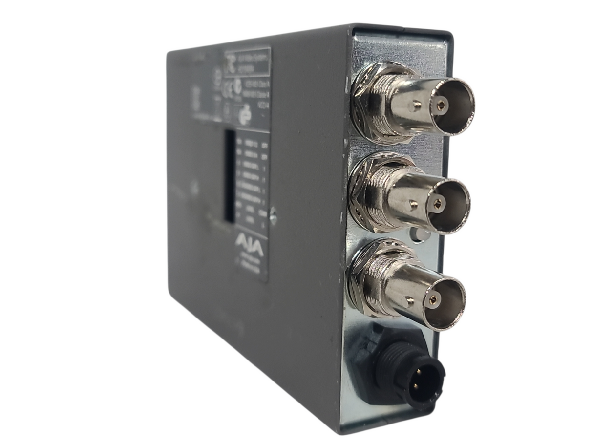 AJA HD10AMA Dual Rate HD/SD 4 Channel Balanced Audio Embedder/Disembedder