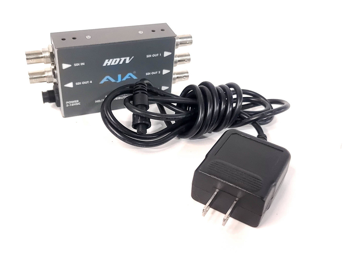 AJA HD5DA HD-SDI/SDI Serial Digital Distribution Amplifier w/ PSU
