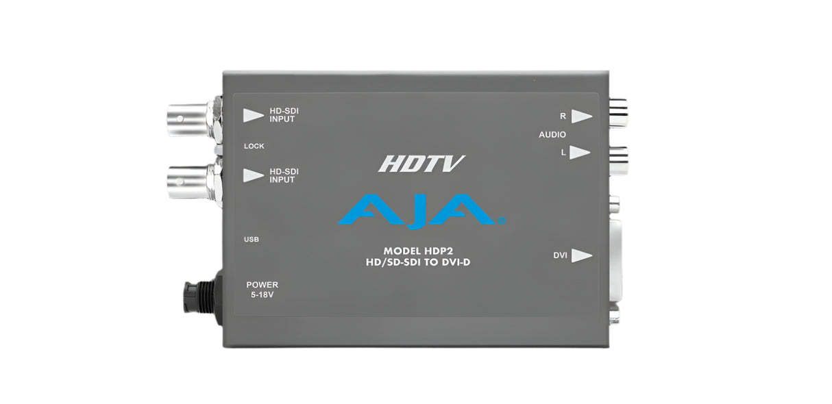 AJA HDP2 HD-SDI/SDI to DIV-D and Audio Converter