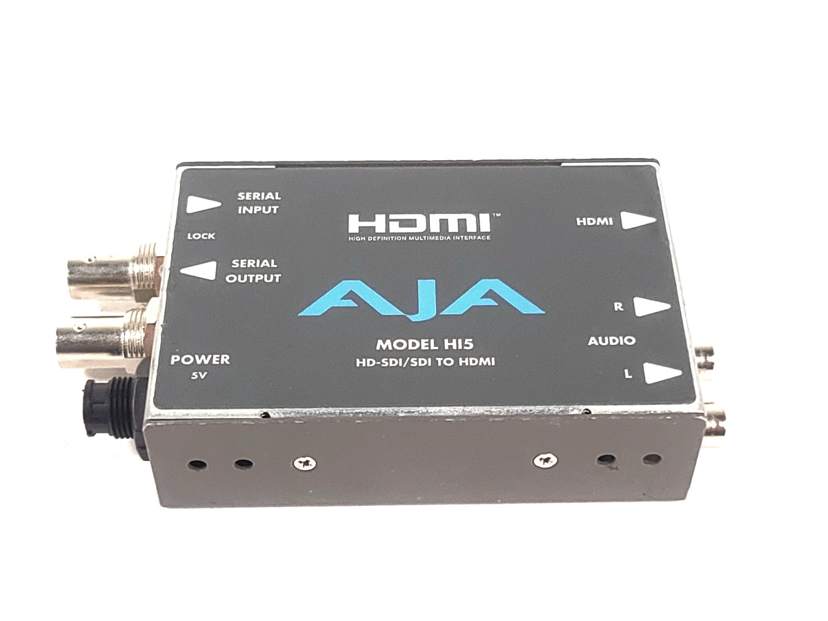 AJA Hi5 HD-SDI/SDI to HDMI Video and Audio Converter